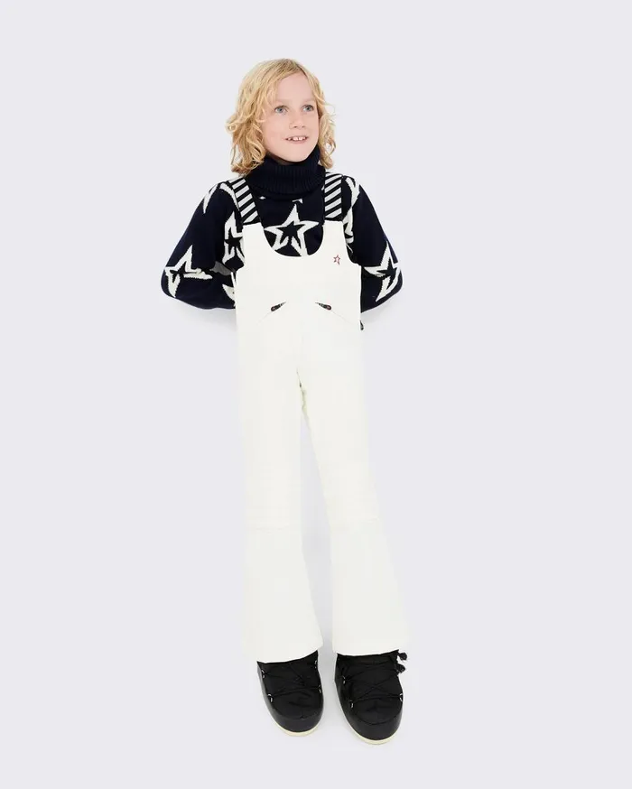 Perfect Moment Knitwear Star Dust Merino Wool Sweater Navy 8211 Kids
