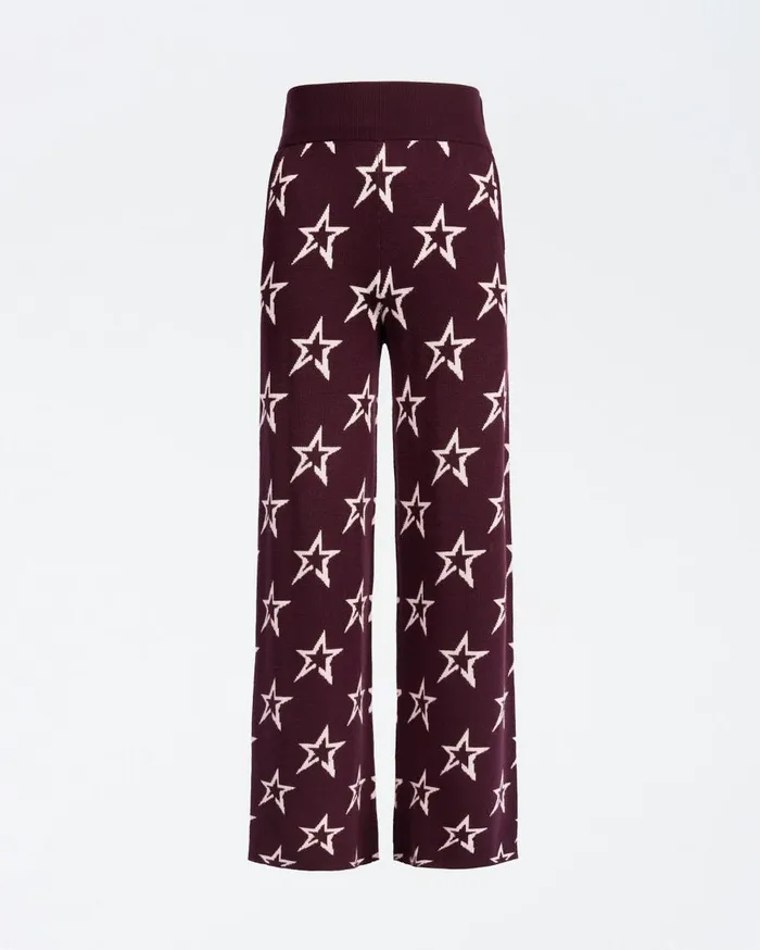 Perfect Moment Leggings Chalet Merino Wool Knitted Pant Burgundy 8211 Women