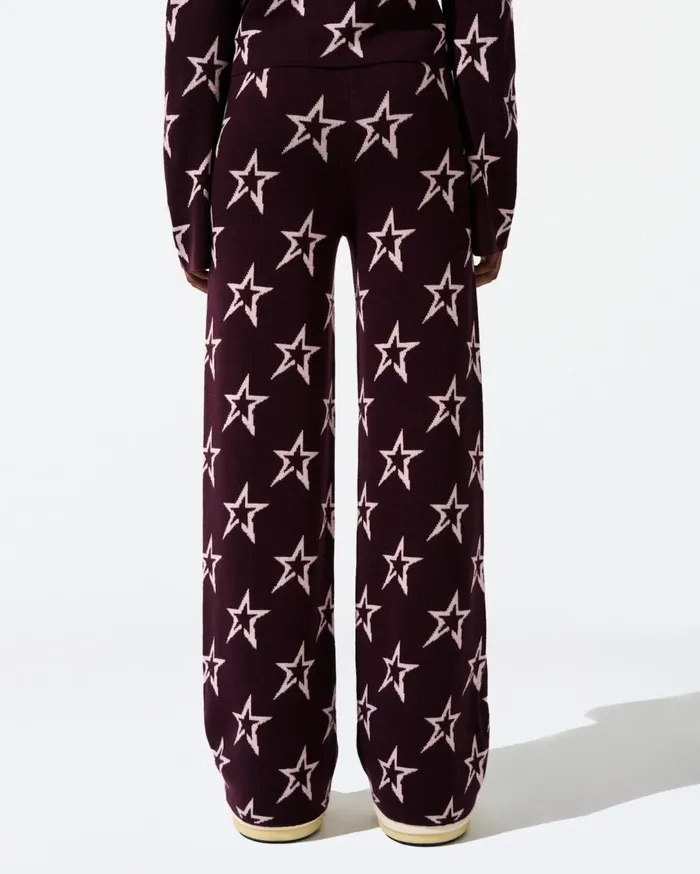 Perfect Moment Leggings Chalet Merino Wool Knitted Pant Burgundy 8211 Women