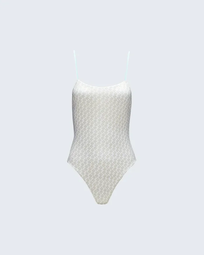 Perfect Moment Swim Salinas OnePiece Swimsuit White 8211 Women