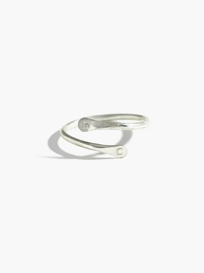 Personalized Cuff Ring 14k Goldfilled Women Personalized Jewelry Able