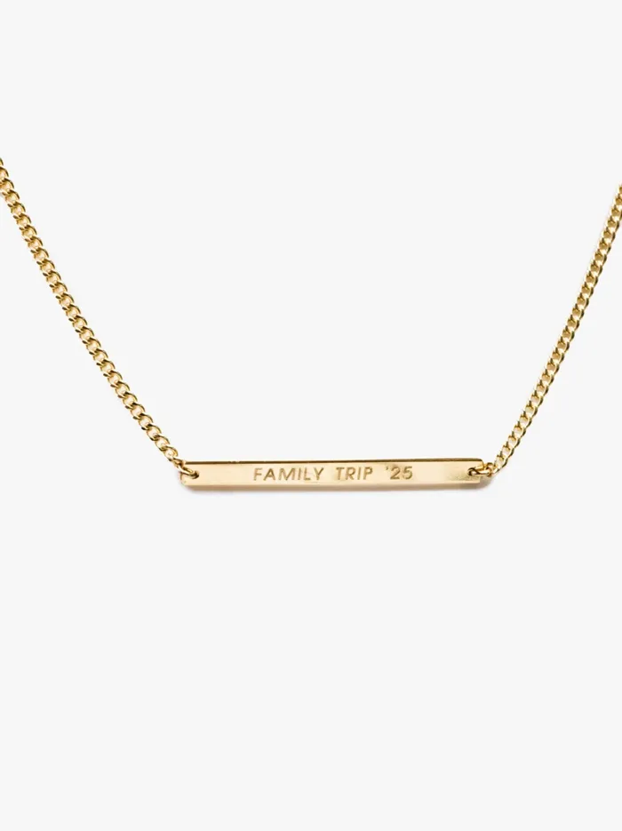 Personalized Curb Chain Necklace 14k Goldfilled Women Necklaces Able