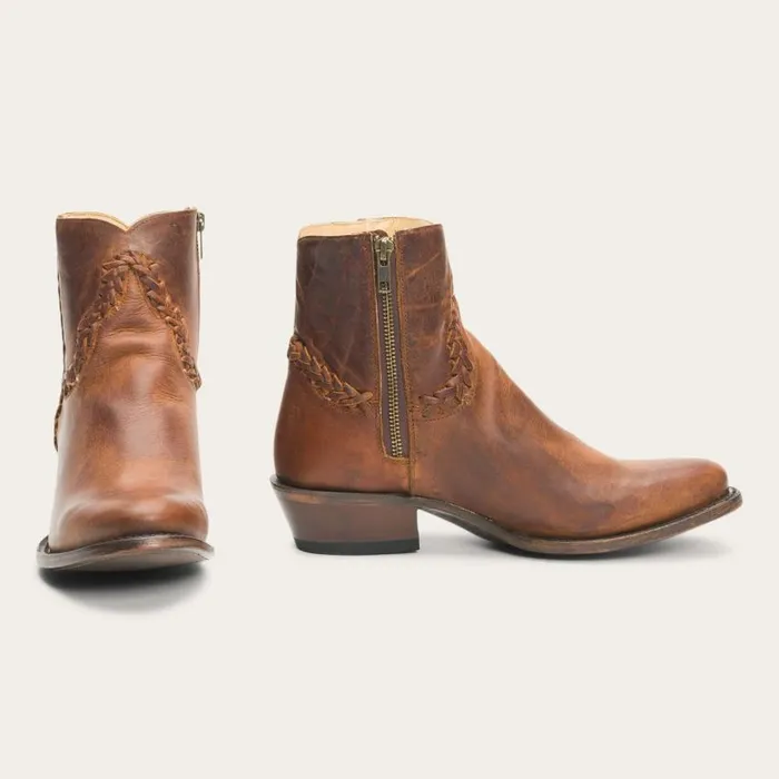 Pixie Boots Brown Women Stetson Shorties