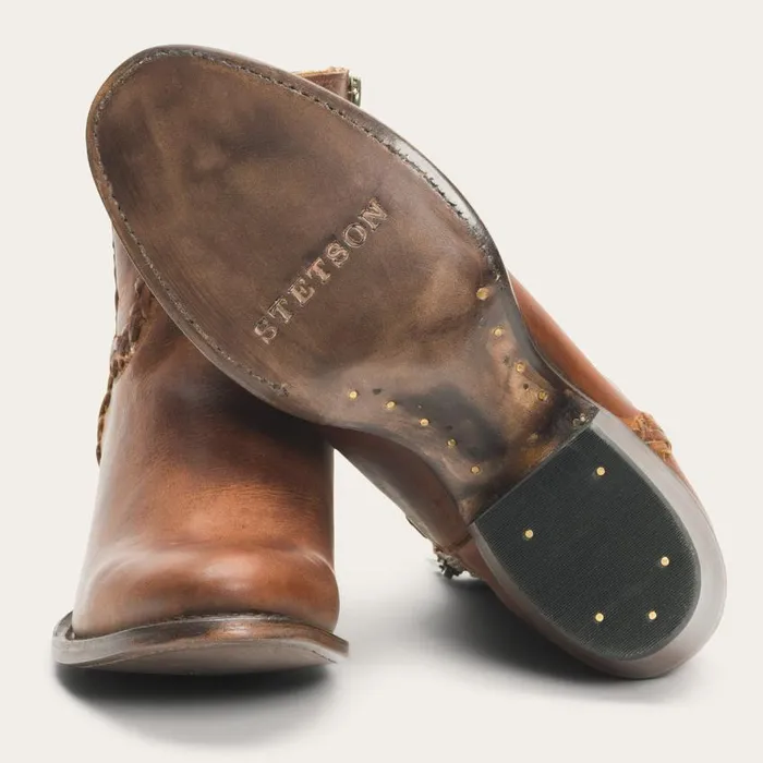 Pixie Boots Brown Women Stetson Shorties