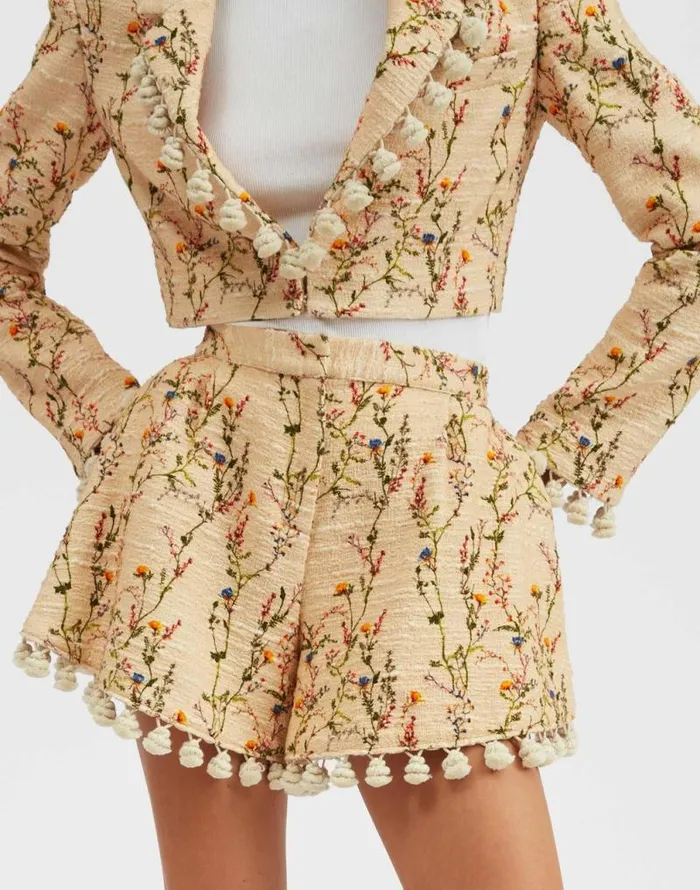 Playa Shorts Primavera Cream Women La Double J Shorts and Pants Playa Shorts Primavera Cream Women La Double J Shorts and Pants