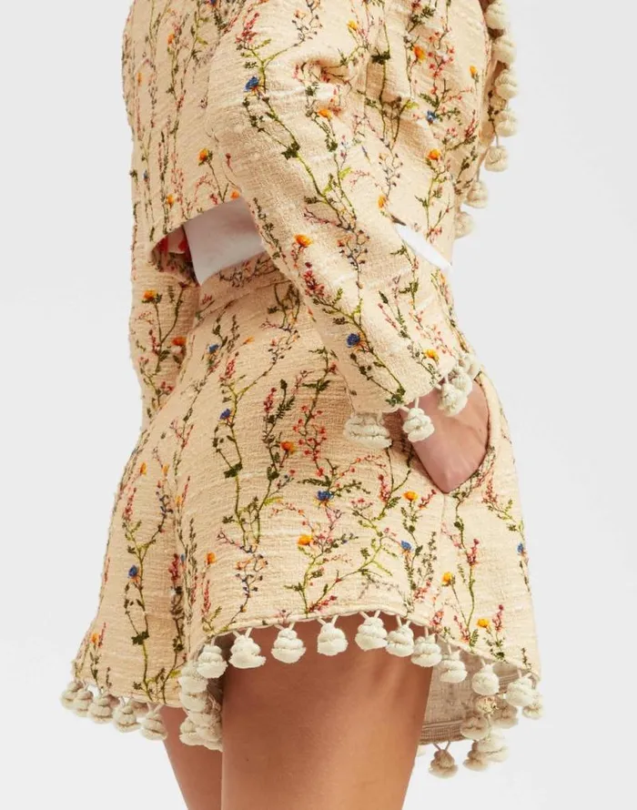 Playa Shorts Primavera Cream Women La Double J Shorts and Pants Playa Shorts Primavera Cream Women La Double J Shorts and Pants