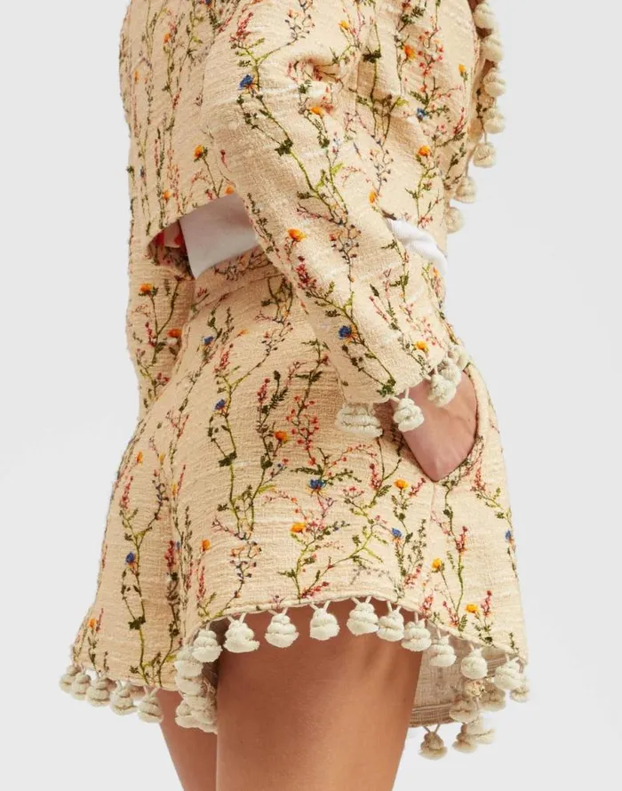 Playa Shorts Primavera Cream Women La Double J Shorts and Pants Playa Shorts Primavera Cream Women La Double J Shorts and Pants