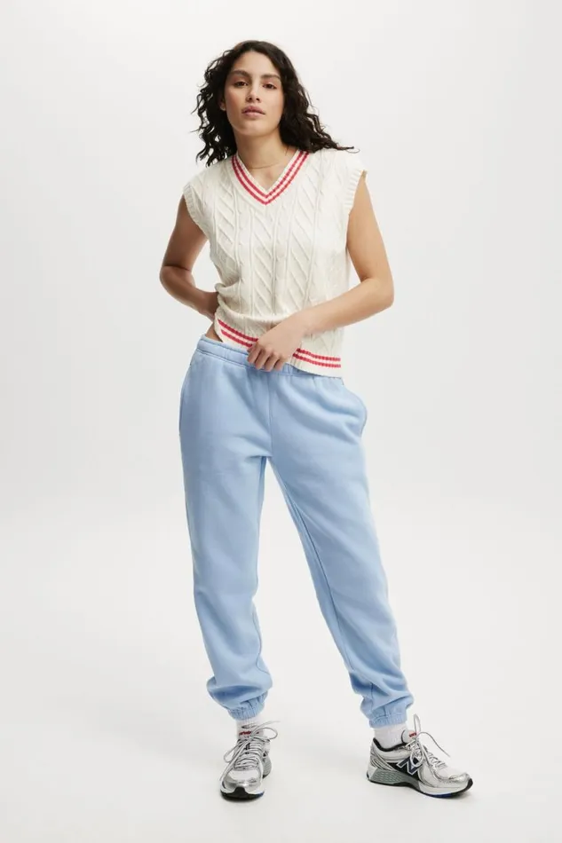 Plush Essential Gym Sweatpant Windsurfer Women Cotton On Pants