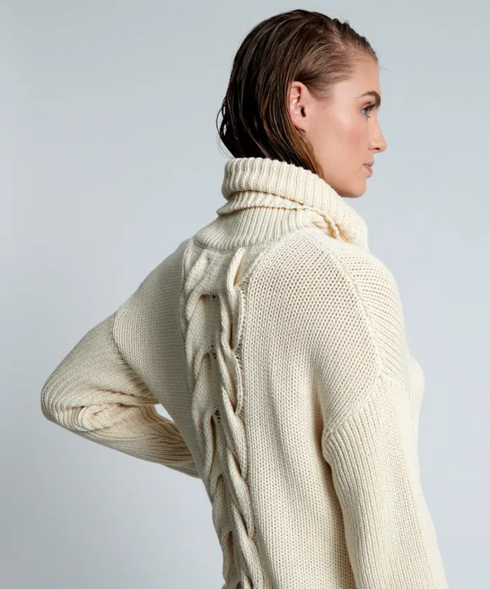 POISON CABLE KNIT Women One Teaspoon Knitwear