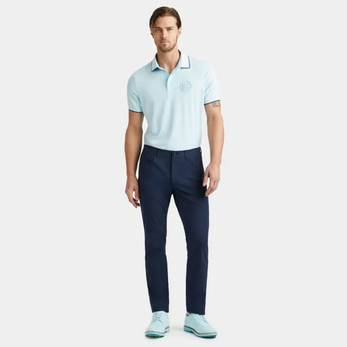 Polos Men GFORE CIRCLE G039S EMBOSSED TECH JERSEY BANDED SLEEVE POLO Daybreak Polos Men GFORE CIRCLE G039S EMBOSSED TECH JERSEY BANDED SLEEVE POLO Daybreak