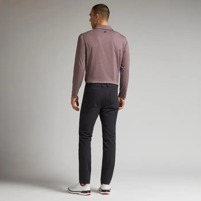 Polos Men GFORE RIB GUSSET LONG SLEEVE MLANGE ICE NYLON SUN SHIRT Heather Port Polos Men GFORE RIB GUSSET LONG SLEEVE MLANGE ICE NYLON SUN SHIRT Heather Port