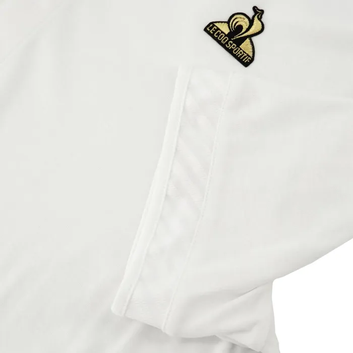 Polos Shirts Men Le Coq Sportif Coq D039or Shirt Manches Courtes Marshmallow