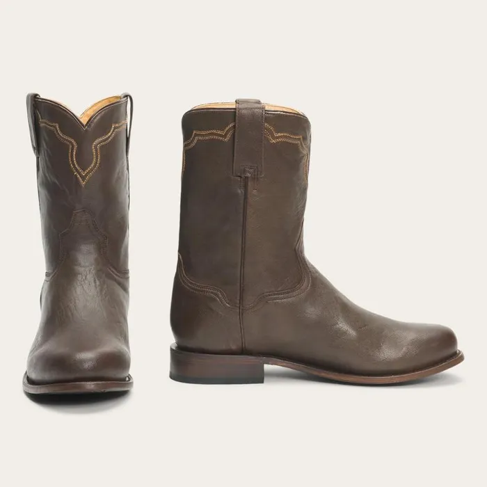 Puncher Boots Brown Men Stetson Ropers