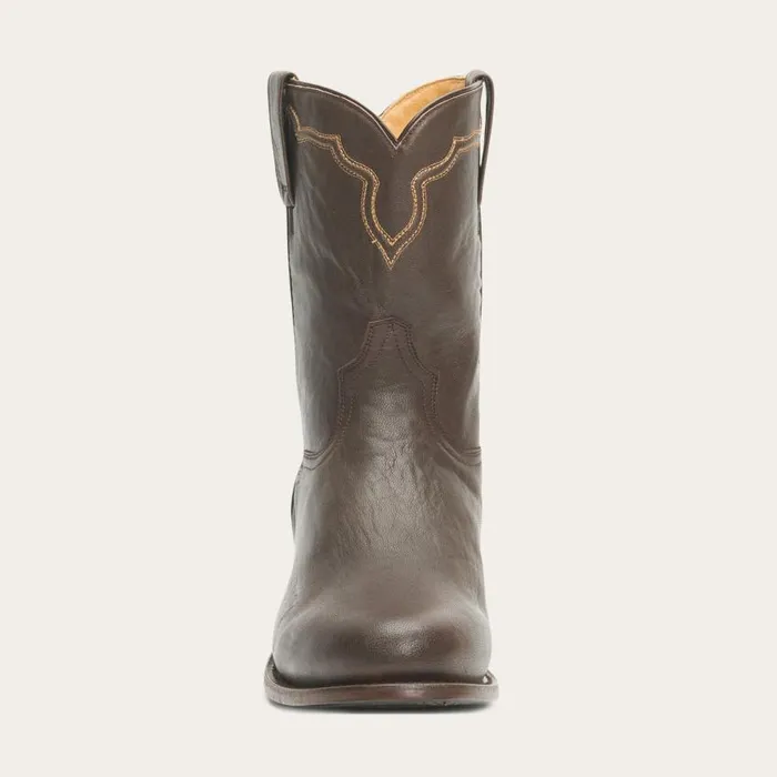 Puncher Boots Brown Men Stetson Ropers