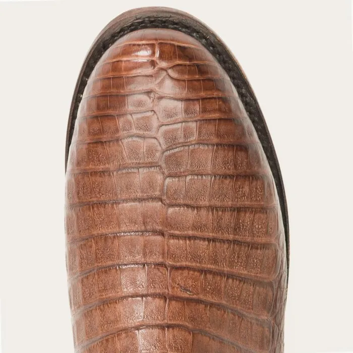Puncher Exotic Boots Brown Men Stetson Western