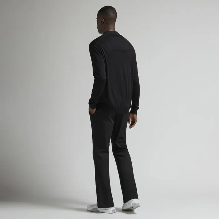 Ready To Wear Men GFORE FINE MERINO WOOL CARDIGAN Onyx Ready To Wear Men GFORE FINE MERINO WOOL CARDIGAN Onyx