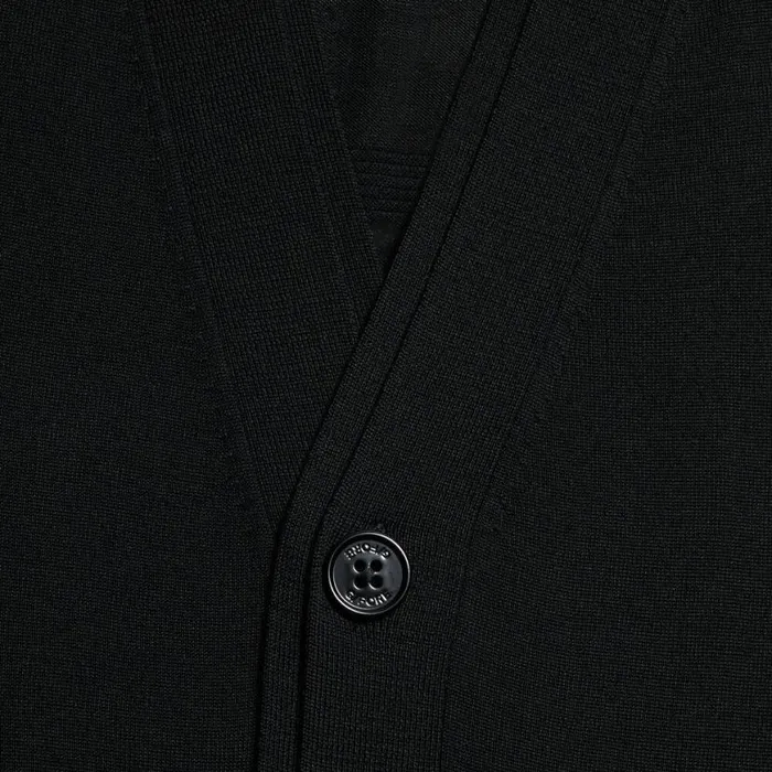 Ready To Wear Men GFORE FINE MERINO WOOL CARDIGAN Onyx Ready To Wear Men GFORE FINE MERINO WOOL CARDIGAN Onyx