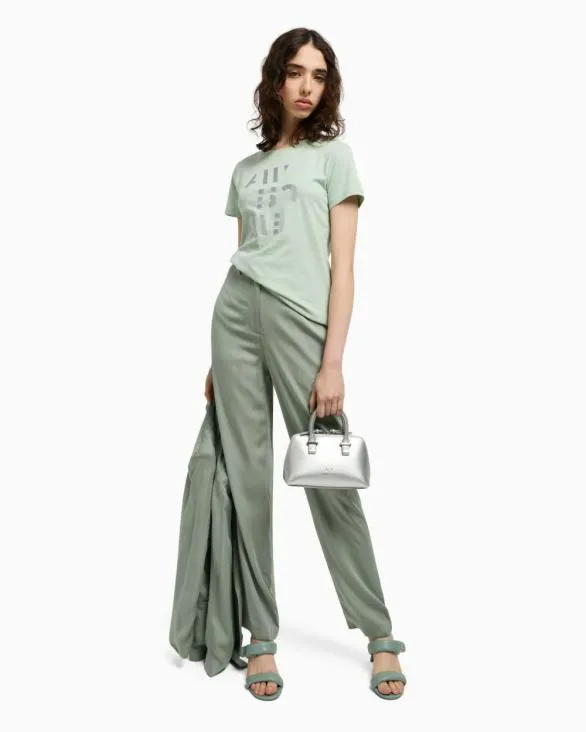 Regular Fit TShirts Green Women Armani TShirts Regular Fit TShirts Green Women Armani TShirts