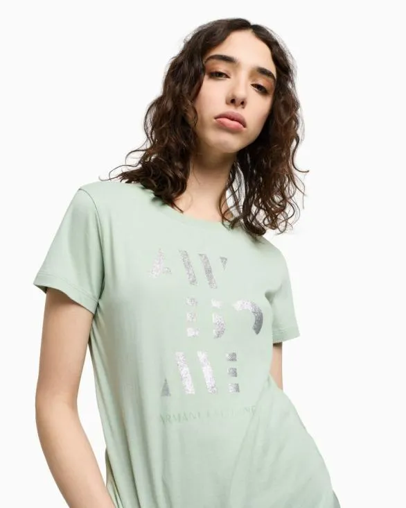 Regular Fit TShirts Green Women Armani TShirts Regular Fit TShirts Green Women Armani TShirts
