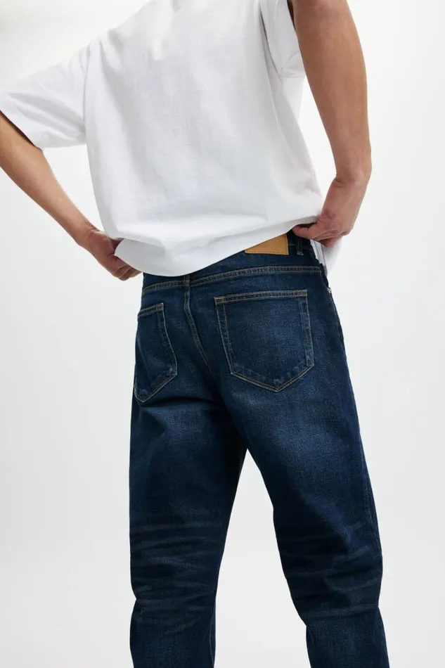Relaxed Tapered Jean Motel Blue Men Cotton On Jeans Relaxed Tapered Jean Motel Blue Men Cotton On Jeans