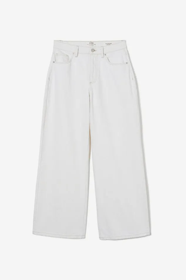 Relaxed Wide Jean Vintage White Women Cotton On Pants Relaxed Wide Jean Vintage White Women Cotton On Pants
