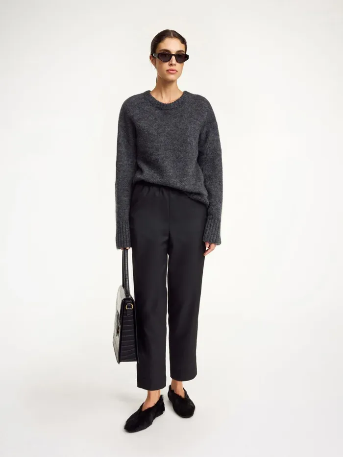 Remi Trousers Black Women By Malene Birger Trousers