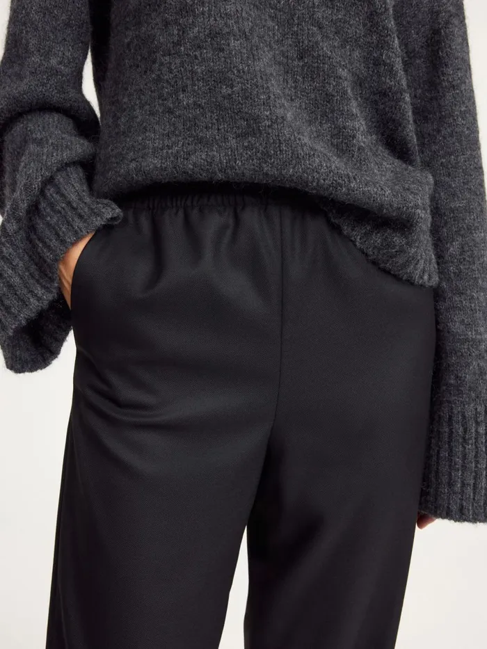 Remi Trousers Black Women By Malene Birger Trousers