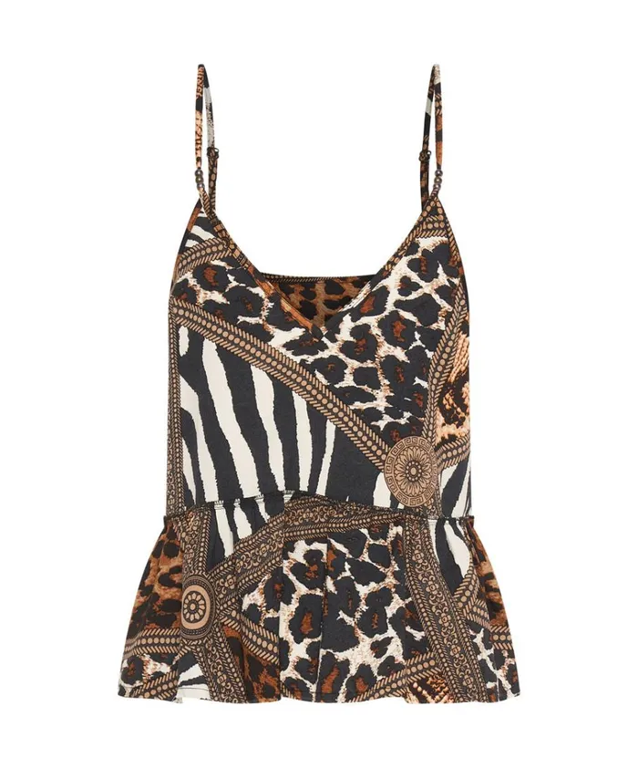 RENDEZVOUS RUNAWAY CAMI Women One Teaspoon Tops RENDEZVOUS RUNAWAY CAMI Women One Teaspoon Tops