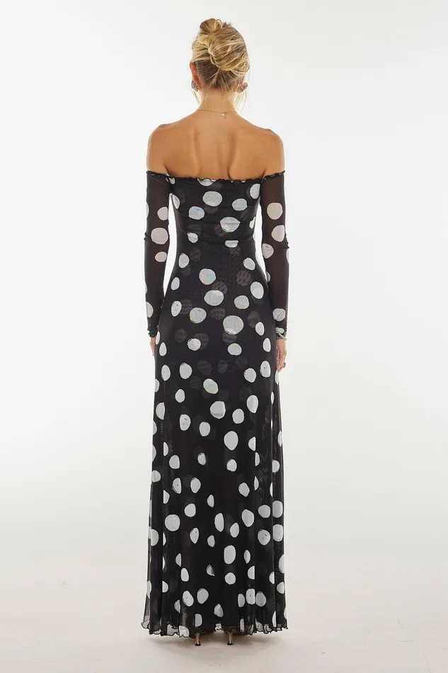 RESA Bardot Maxi In Vogue Women Maxi Dress