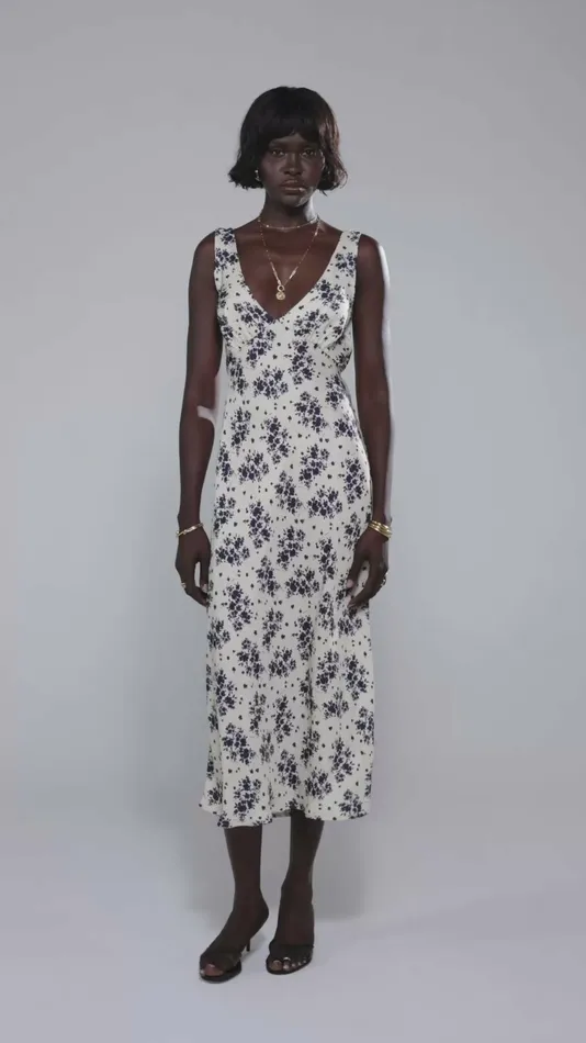 RESA Charlie Dress In Antoinette Women Midi Dress