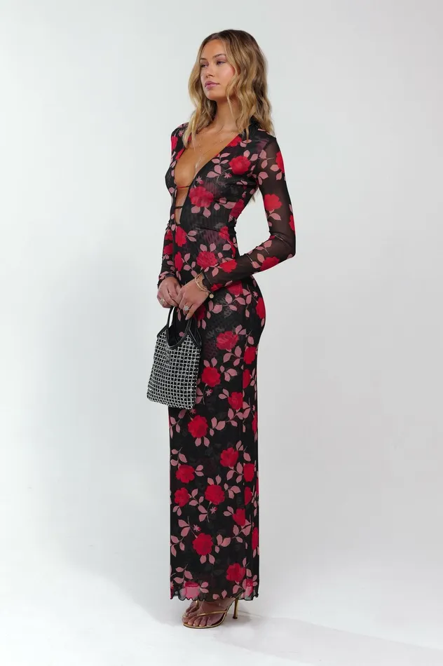 RESA Esme Dress In Rosa Women Midi Dress