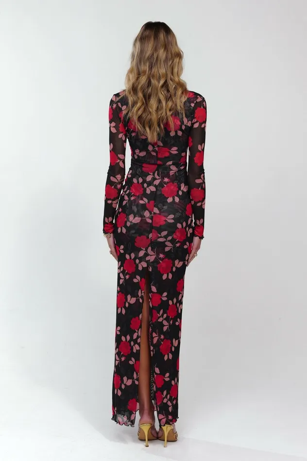 RESA Esme Dress In Rosa Women Midi Dress