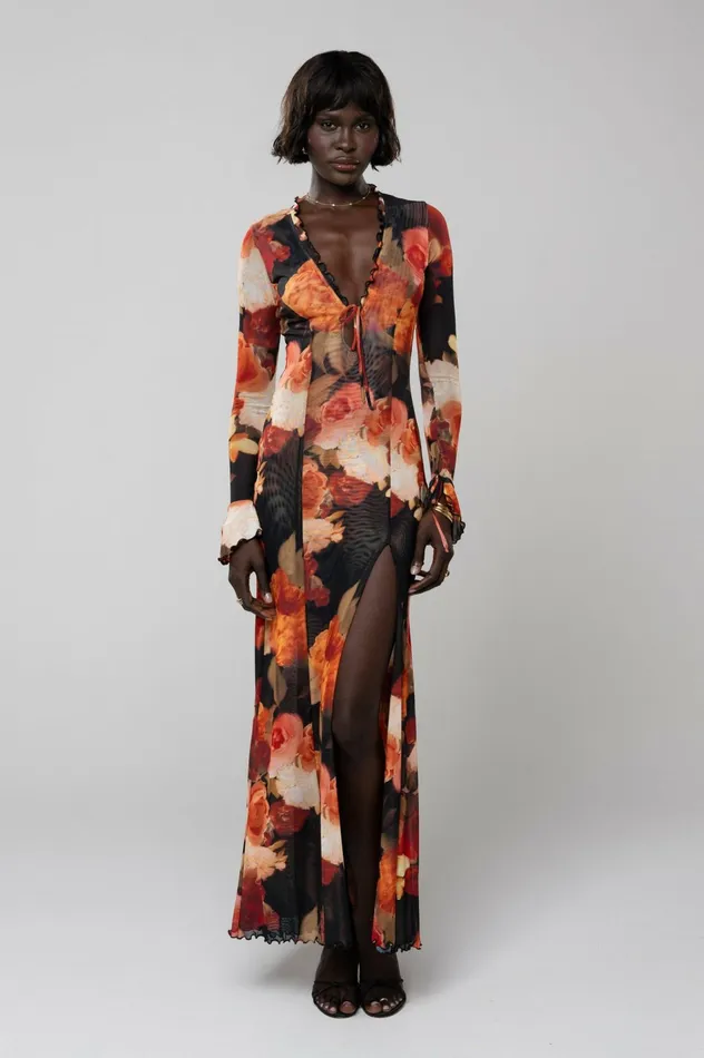 RESA Lennon Maxi In Muse Women Maxi Dress