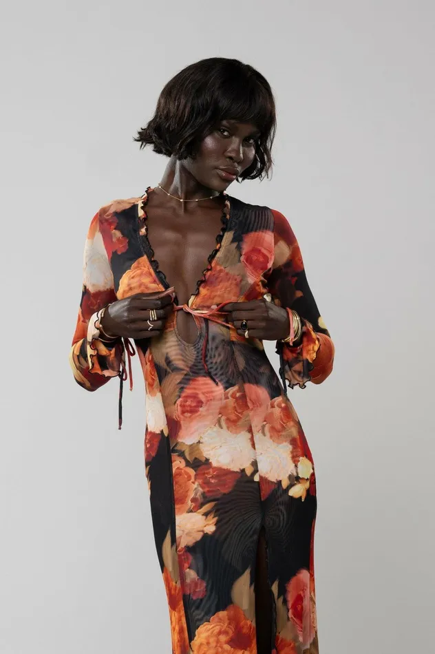 RESA Lennon Maxi In Muse Women Maxi Dress