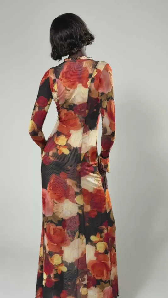 RESA Lennon Maxi In Muse Women Maxi Dress