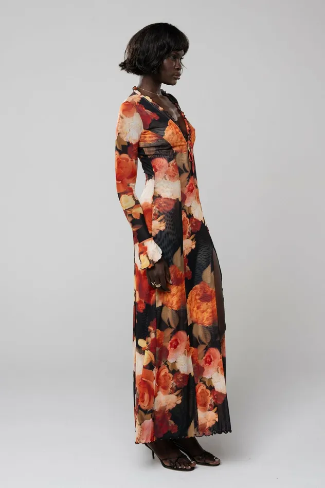 RESA Lennon Maxi In Muse Women Maxi Dress