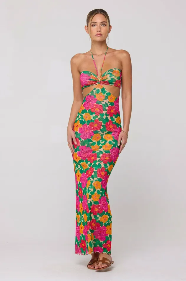 RESA Phoebe Dress In Cuba Women Maxi Dress