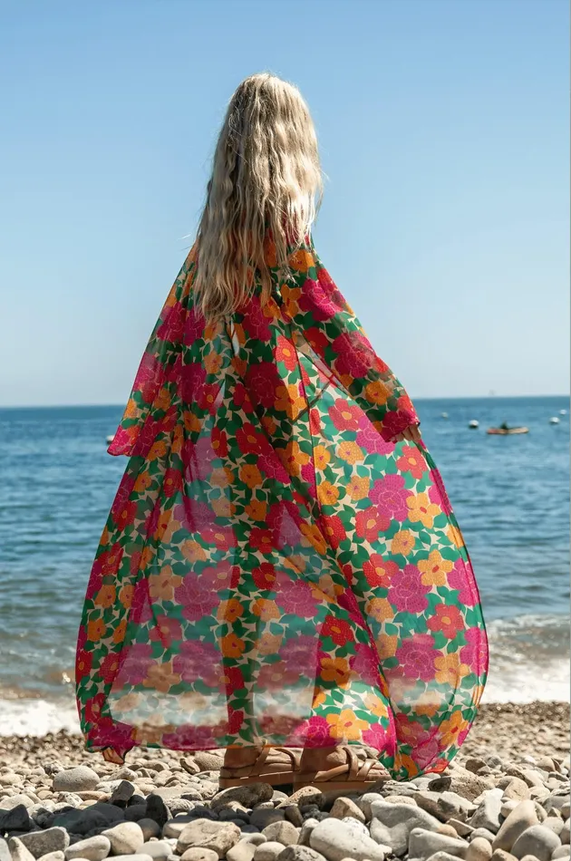 RESA Salty Wrap Dress And Duster In Cuba Women Tops