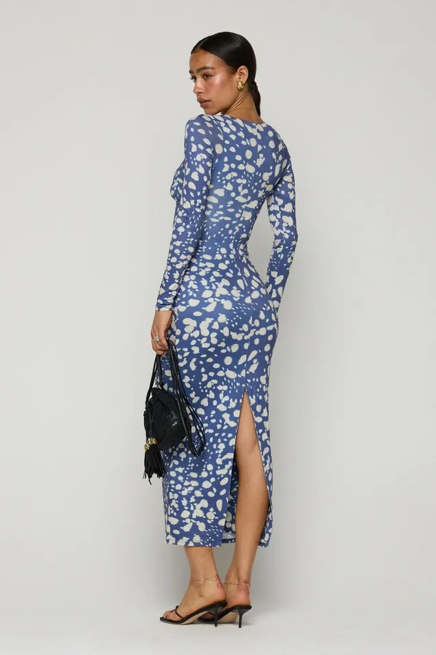 RESA Simone Dress In Cove Women Midi Dress