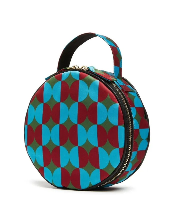 Round Pochette Mezzaluna Green Women La Double J Bags and Pochettes Round Pochette Mezzaluna Green Women La Double J Bags and Pochettes