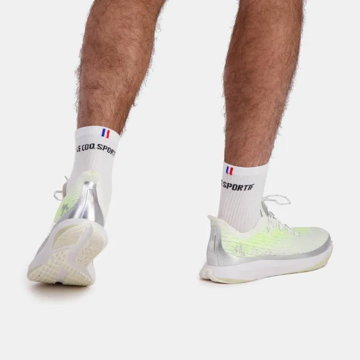 Running WomenMen Le Coq Sportif France039s Olympic Team Paris 2024 Equipe De France Performance Shoes Optical White Miror