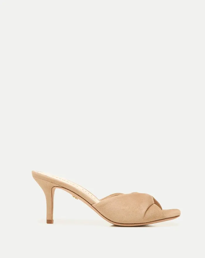 Sandals Shop Veronica Beard Melli Suede Sandal Sand