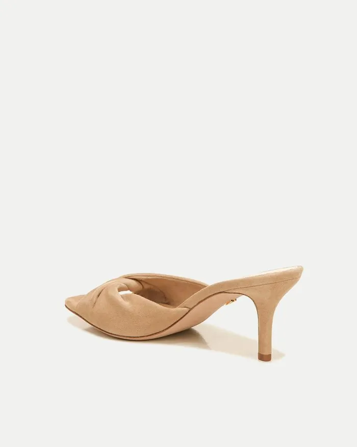 Sandals Shop Veronica Beard Melli Suede Sandal Sand