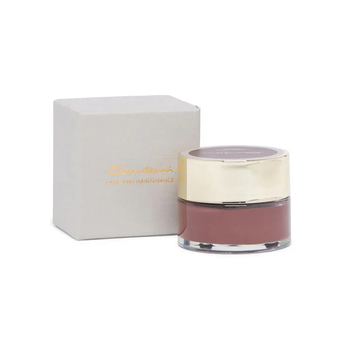 Santoni Brown Shoe Cream WomenMen Shoe Care