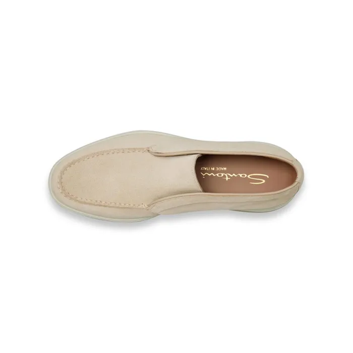 Santoni Pink Suede Desert Boot Women Flats Shoes