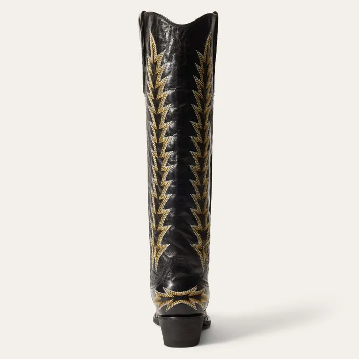 Sarah Boots Black Women Stetson Western