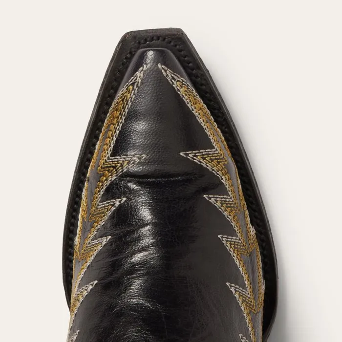 Sarah Boots Black Women Stetson Western