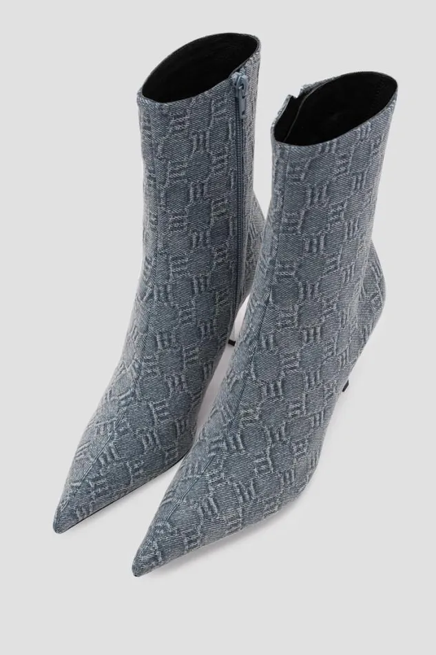 Sasha Ankle Boot Washed Denim Washed Denim Women MISBHV Boots