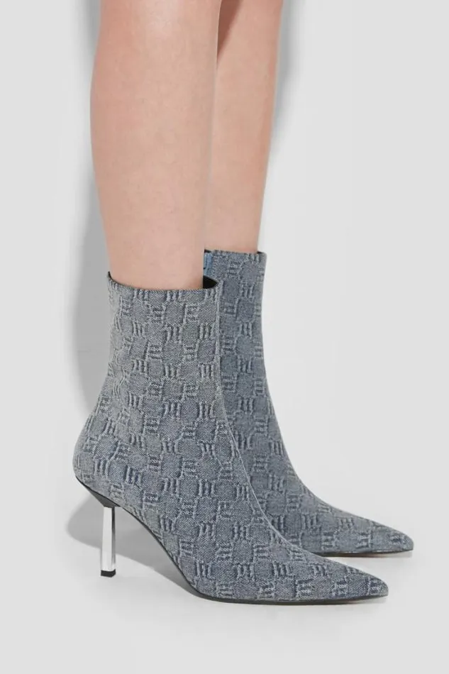 Sasha Ankle Boot Washed Denim Washed Denim Women MISBHV Boots