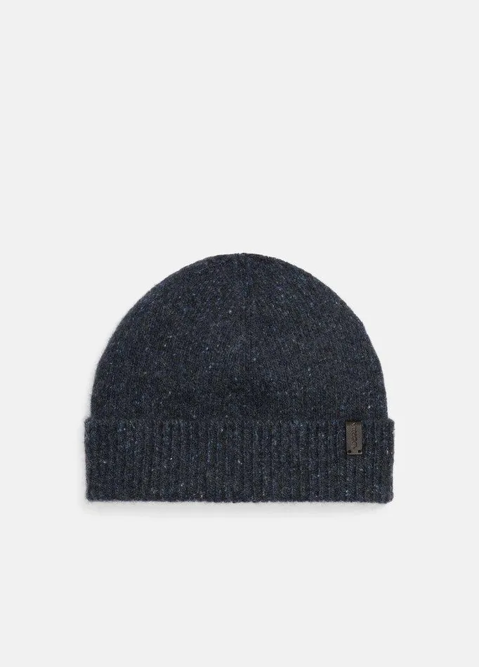 Scarves and Hats Men Vince Donegal Cashmere Beanie Indigo